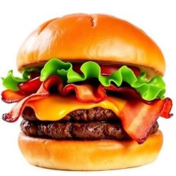 Double Bacon Smash Burger