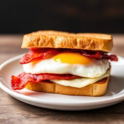 Breakfast Bacon & Egg Sandwich